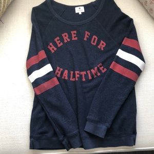 Sundry here for halftime sweatshirt size 2